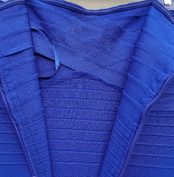 Fashion Nova Royal Blue Mini Dress in Medium - Picture 3 of 8